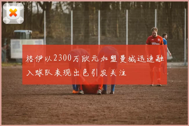 格伊以2300万欧元加盟曼城迅速融入球队表现出色引发关注