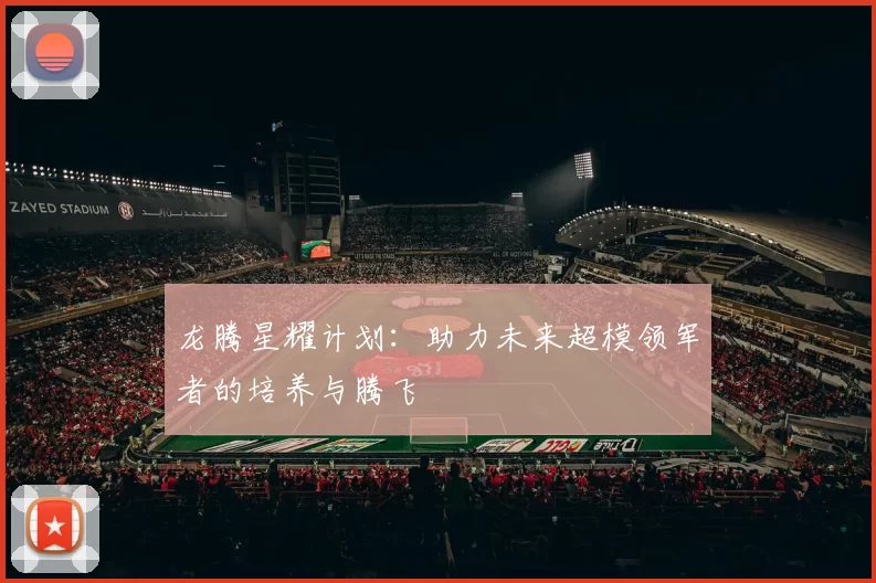 龙腾星耀计划:助力未来超模领军者的培养与腾飞