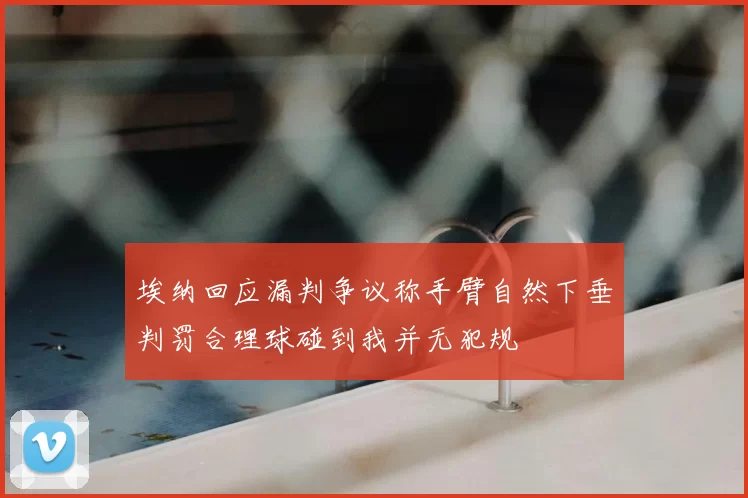 埃纳回应漏判争议称手臂自然下垂判罚合理球碰到我并无犯规