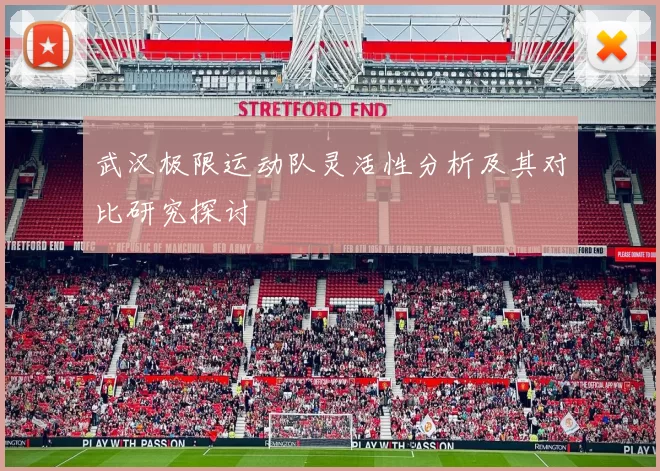 武汉极限运动队灵活性分析及其对比研究探讨
